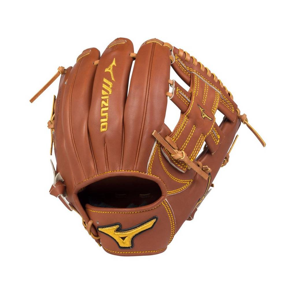Panske Rukavice Mizuno Pro Limited Edition 11.5" Infield Baseball Hnede Vypredaj SGVH12350